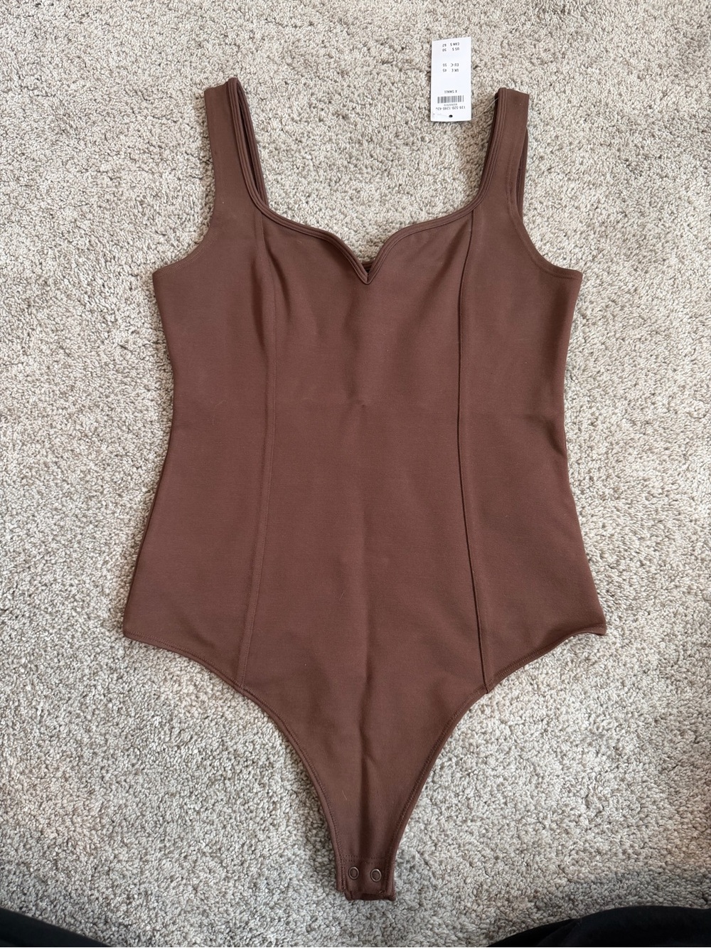 NWT Abercrombie Brown Bodysuit